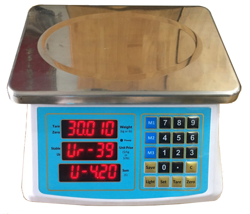 CÂN TÍNH GIÁ THUỶ SẢN ACS 818
